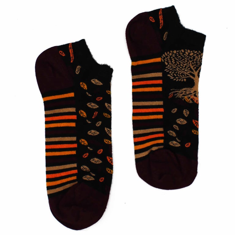 Bamboo Socks by Hop Hare - Tree of Life Low Cut M/L Size 7.5-11.5 Fit