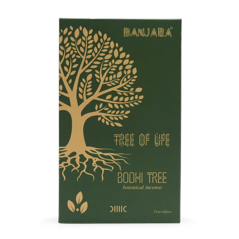 Bodhi Tree Indian Incense Sticks - Natural Home Fragrance and Spiritual Aroma