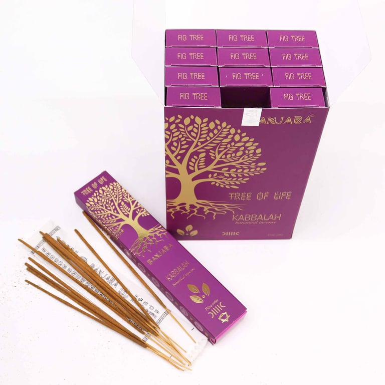 Banjara Botanical Kabbalah Incense - Spiritual Aroma Therapy and Home Scent