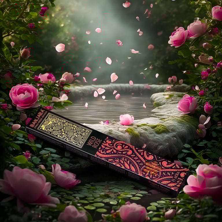 Banjara Extra Long Smudge Stick - Wild Rose Aromatherapy for Home & Garden
