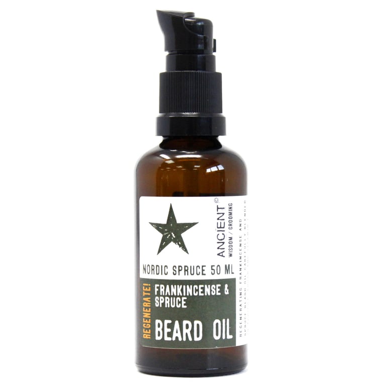 Nordic Spruce 50ml Regenerative Beard Oil - Condition and Nourish Your Beard