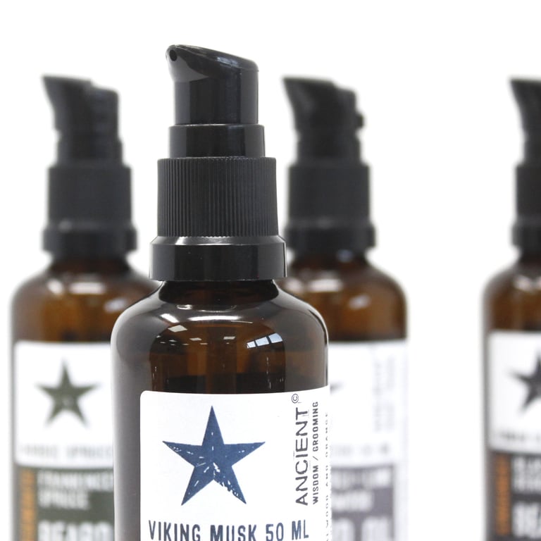 Roman Gladiator 50ml Beard Oil - Enhance and Nourish Your Facial Hair