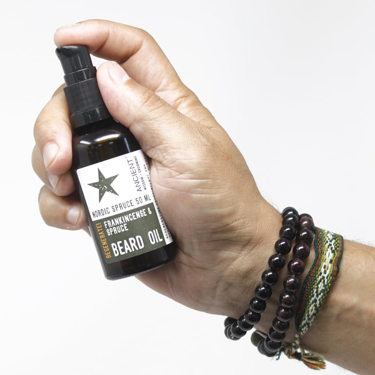 Roman Gladiator 50ml Beard Oil - Enhance and Nourish Your Facial Hair