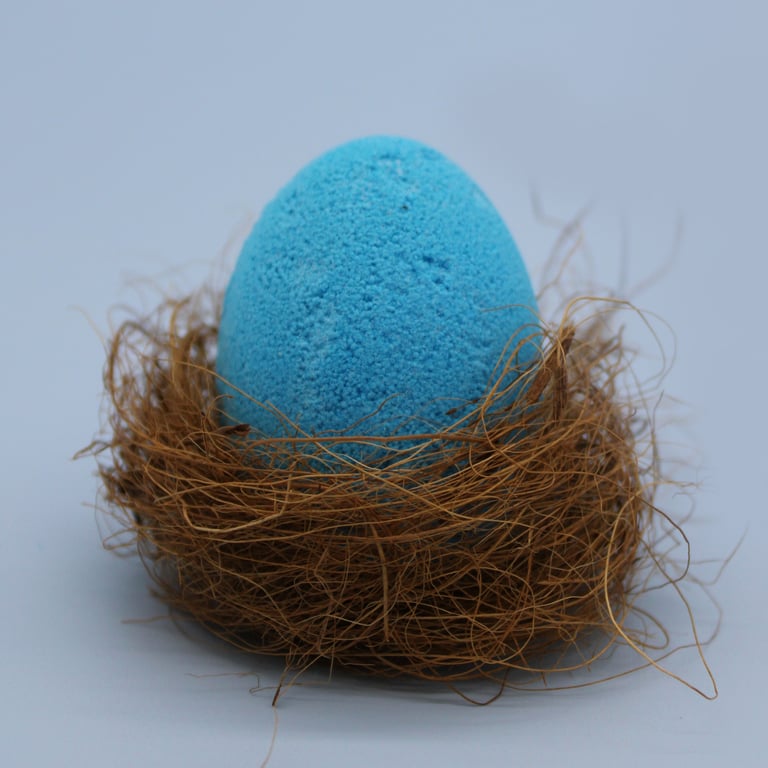 Blueberry Bath Eggs Tray - Natural Relaxation