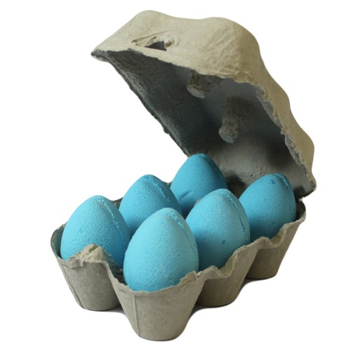 Blueberry Bath Eggs Tray - Natural Relaxation