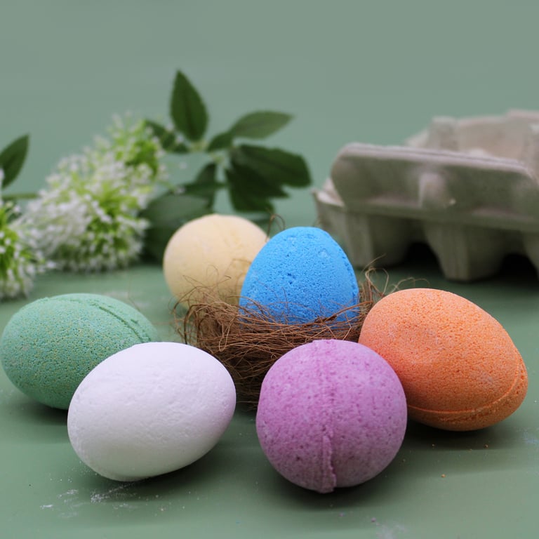 Mango Bath Melts - Natural & Moisturizing Egg Shaped Soaps