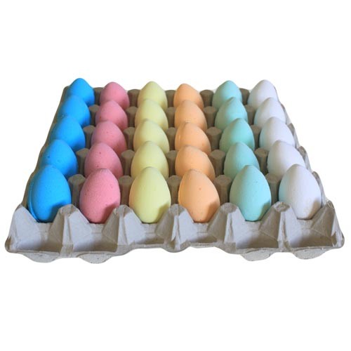 Egg-Shaped Bath Bombs Tray - Mixed Assortment
