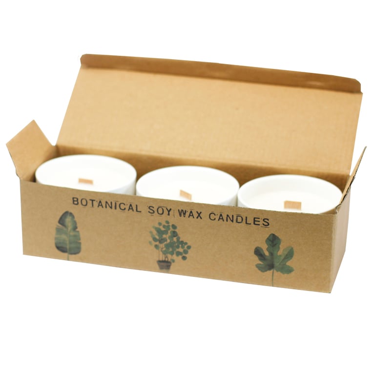 Natural Aroma Candle - Lemon Honeysuckle by Med Botanical