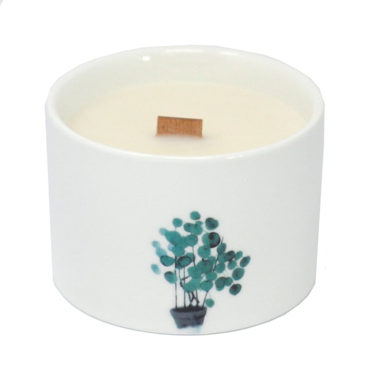 Natural Aroma Candle - Lemon Honeysuckle by Med Botanical