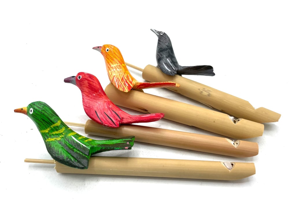Bird Call Whistle - Natural Bird Deterrent and Outdoor Scaring Device