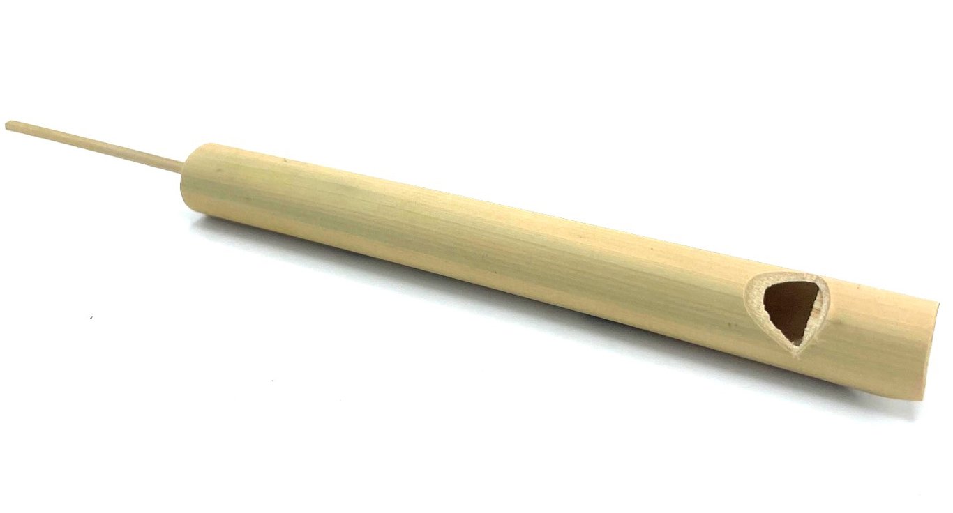 Bamboo Bird Whistle - Eco-Friendly Home Decor and Natural Sound Maker