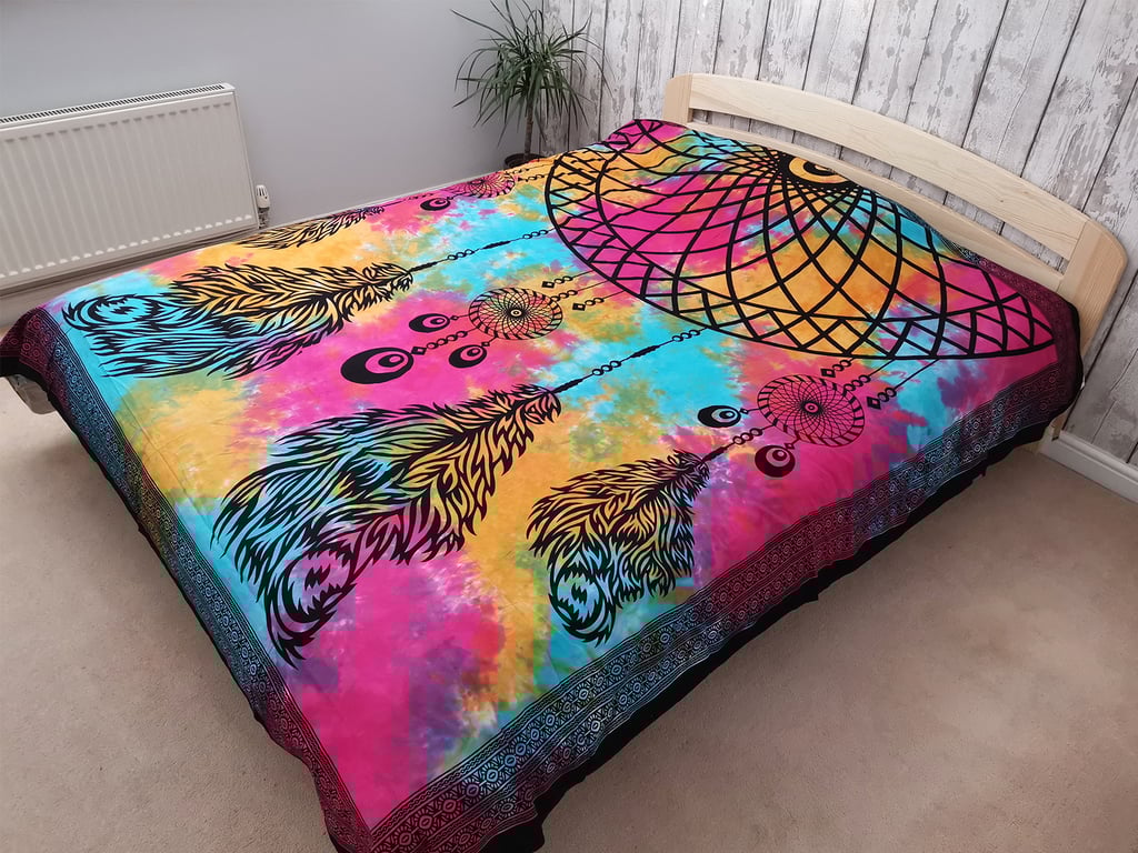 Cotton Bedspread & Wall Hanging (Dual Function) - Dreamchaser