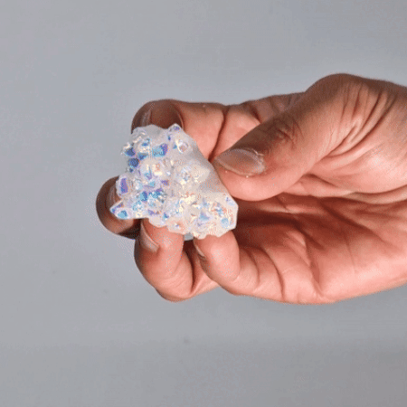 Aura Angel Enhanced Quartz Crystal Healing Stone - Small Size