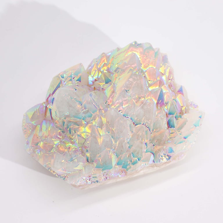 Aura Angel Quartz - Large Enhanced Quartz Crystal