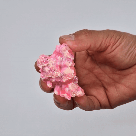 Aura Rose Halo Quartz - Med Enhanced Healing Crystal Jewelry for Spiritual Growth and Meditation