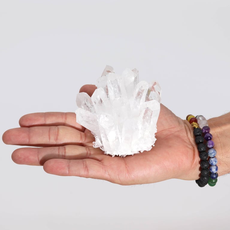 Clear Quartz Cluster - Authentic Crafted Quartz Brand Name