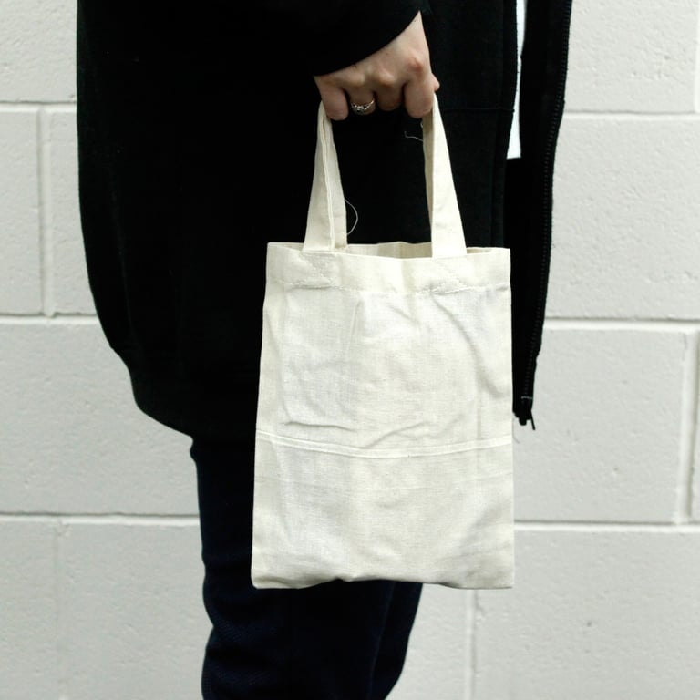 Natural Cotton Storage Bag 4oz - Reusable Home Storage and Eco-Friendly Shopping Bag