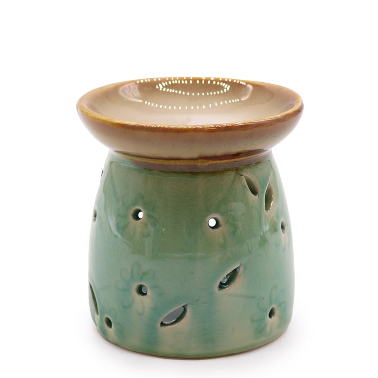 Blue Classic Oil Burner - Essential Oil Diffuser and Home Fragrance Decorator