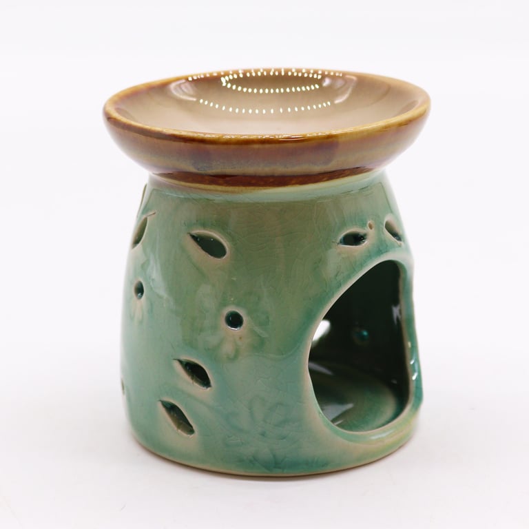 Blue Classic Oil Burner - Essential Oil Diffuser and Home Fragrance Decorator