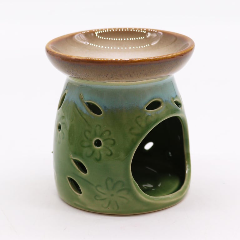 Classic Oil Burner - Multi-Coloured Scent Diffuser for Home Decor and Aromatherapy