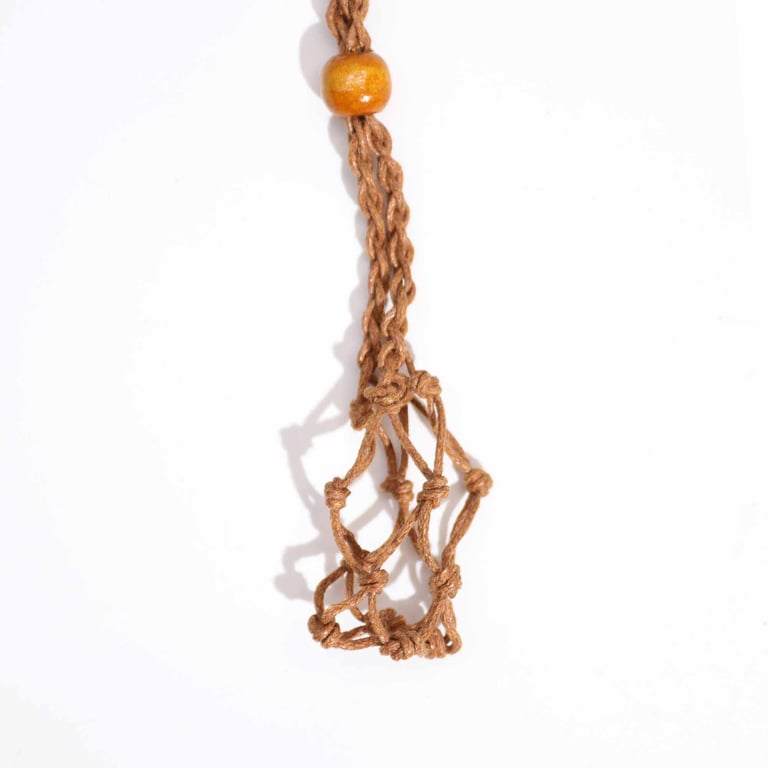 Brown Gemstone Necklace Cord - Beaded Jewelry Making Supplies