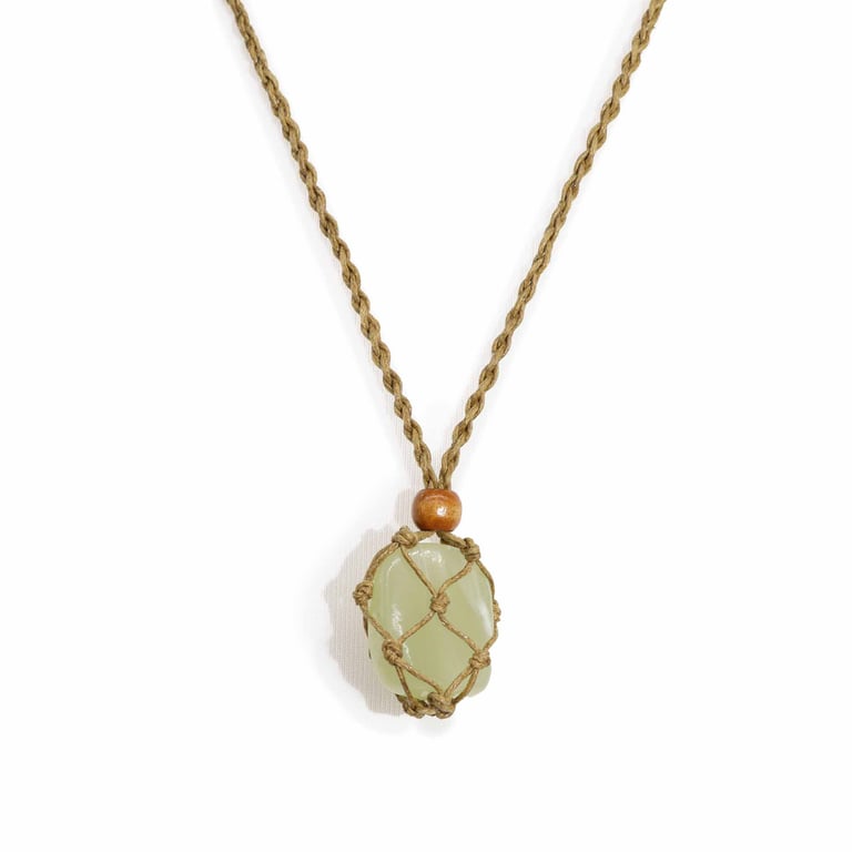Gemstone Necklace Cord - Sand Colored Jewelry Making Supply