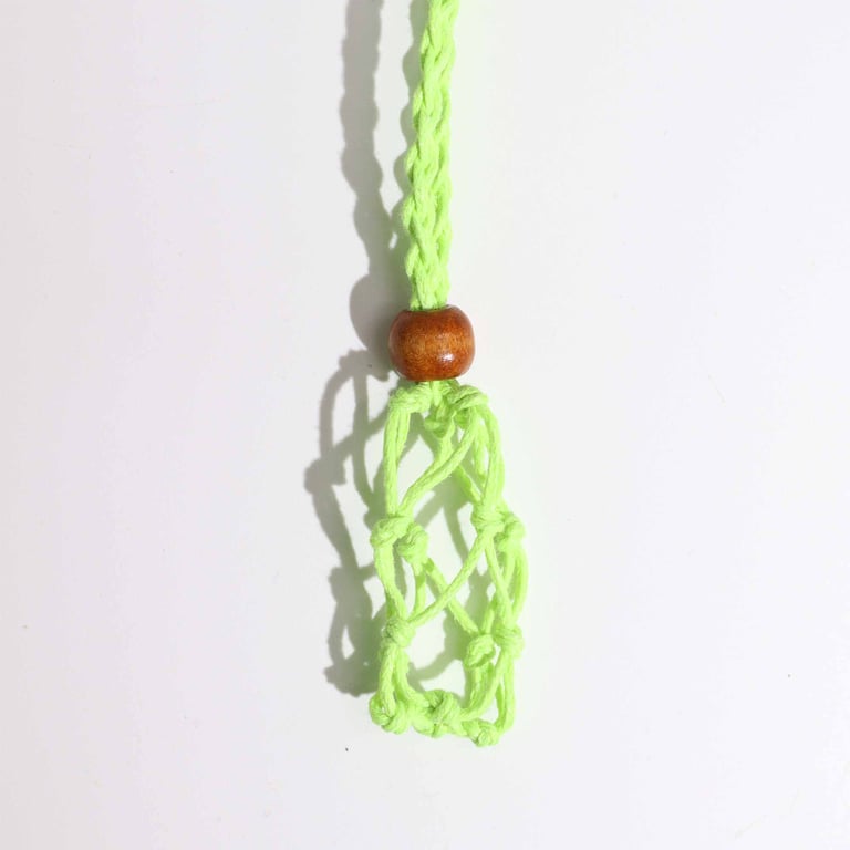 Green Gemstone Necklace Cord - High-Quality Jewelry Bead Necklace String