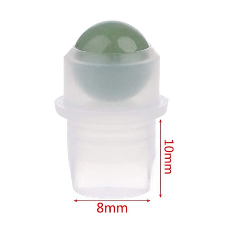 Aventurine Gemstone Roller Tip for 5ml Bottle - Natural Skincare Remedy