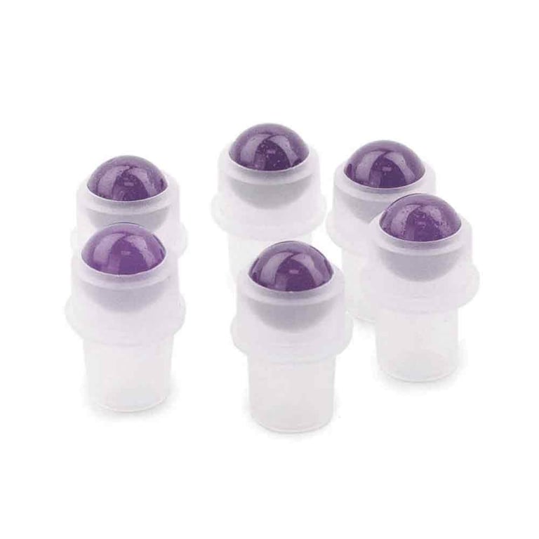 Amethyst Gemstone Roller Tip for 5ml Aromatherapy Bottle