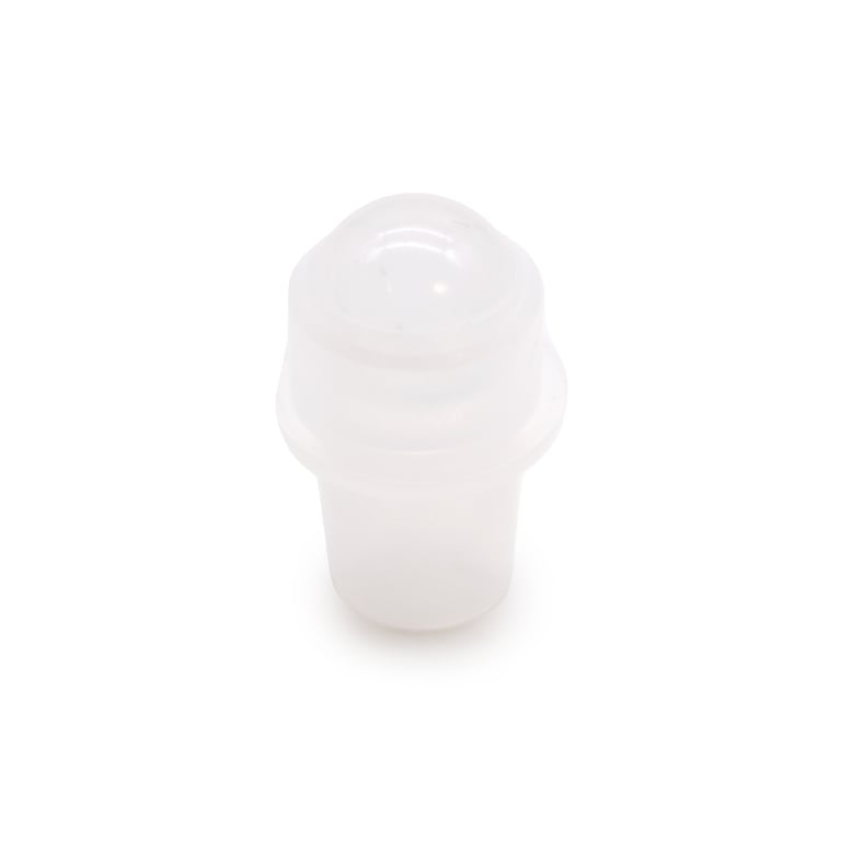 Rock Quartz Gemstone Roller Tip for 5ml Aromatherapy Bottles - Natural Crystal Beauty Tool