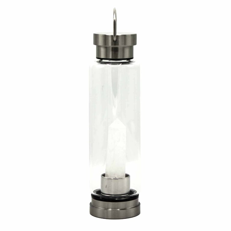 Obelisk Quartz Infused Glass Water Bottle - Crystal Clean by Brand/Model