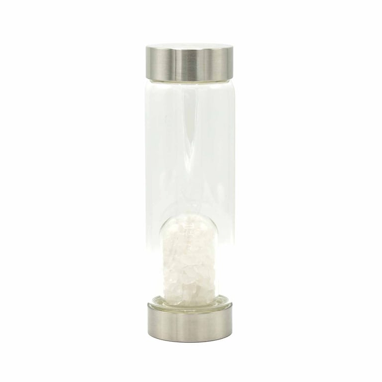 Quartz Infused Water Bottle - Crystal Cleansing - ZENbottles