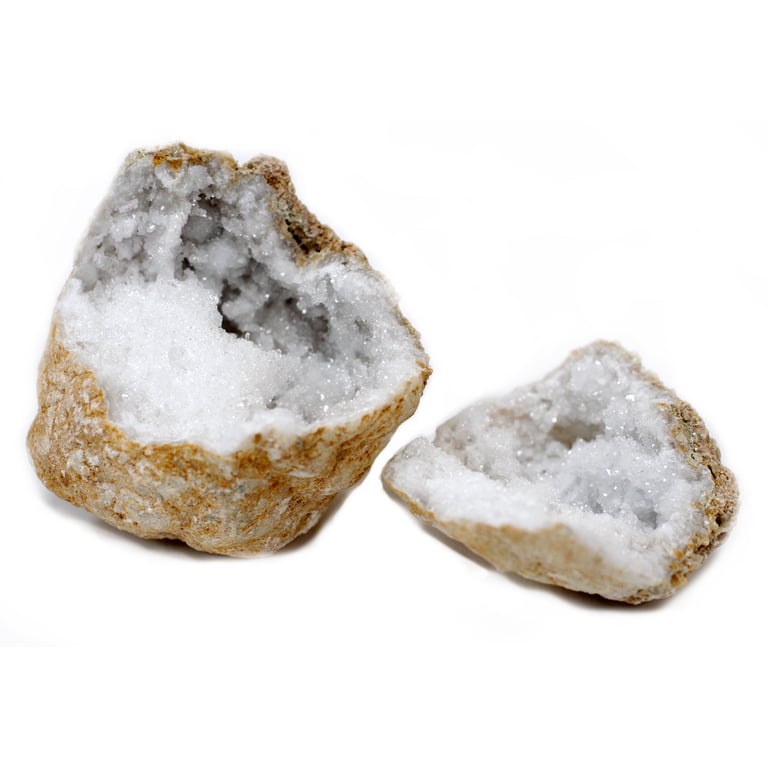 Calsite Geodes - 10-12 cm Geological Specimens