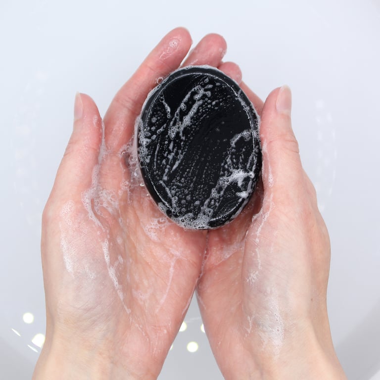 Charcoal Eucalyptus & Cedarwood Natural Soap 85g Bar