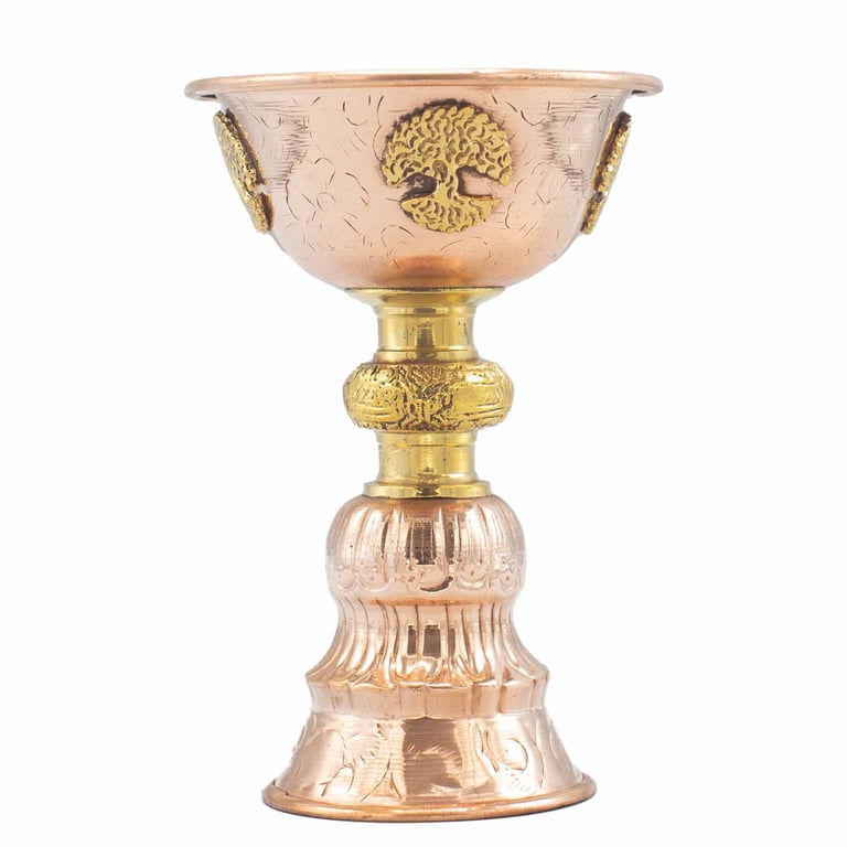 10cm Copper Tree of Life Goblet - Decorative Artwork by Brand/Model