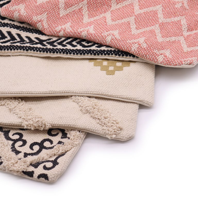 Classic Cushion Cover - Tribal Design 45x45cm Decorative Square Protector