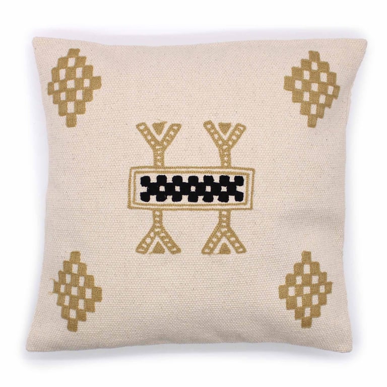 Classic Cushion Cover - Berber Design 45x45cm Home Decor Protector