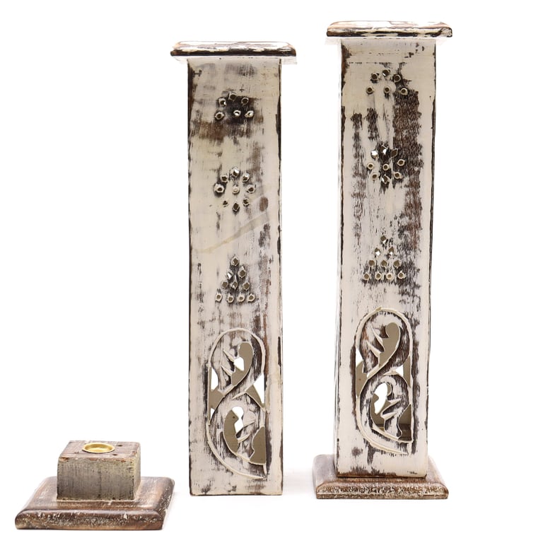 Square Smoke Tower - Aromatic Diffuser and Decorative Holder Device