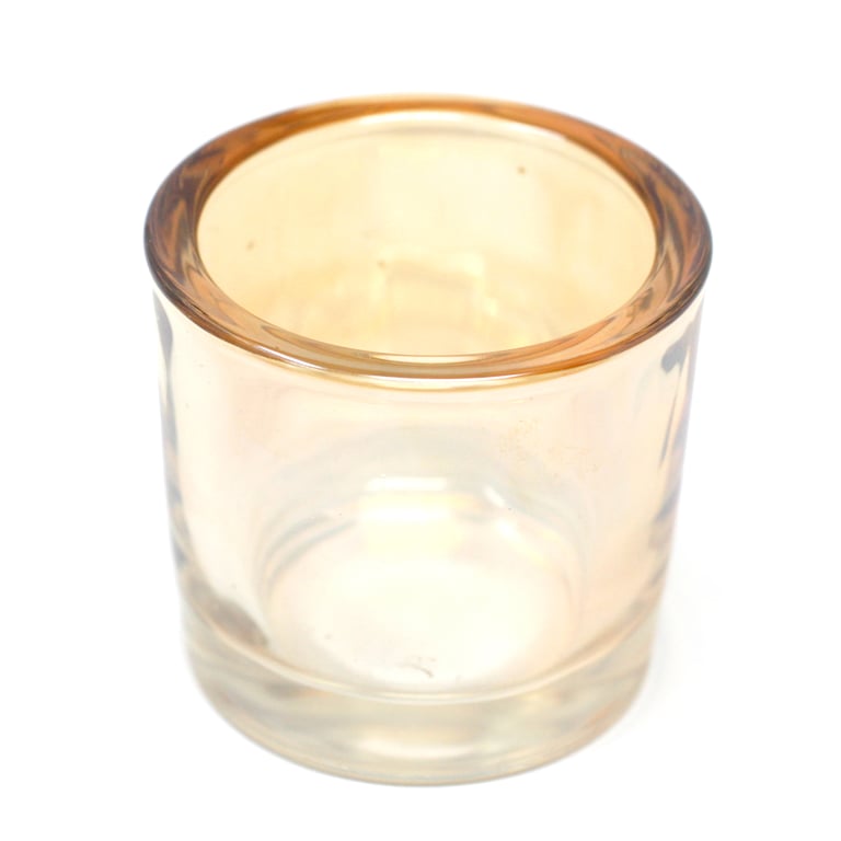 Spare Glass Cup for Votive Candle Holder - Replacement Glass Candle Cup Accessory