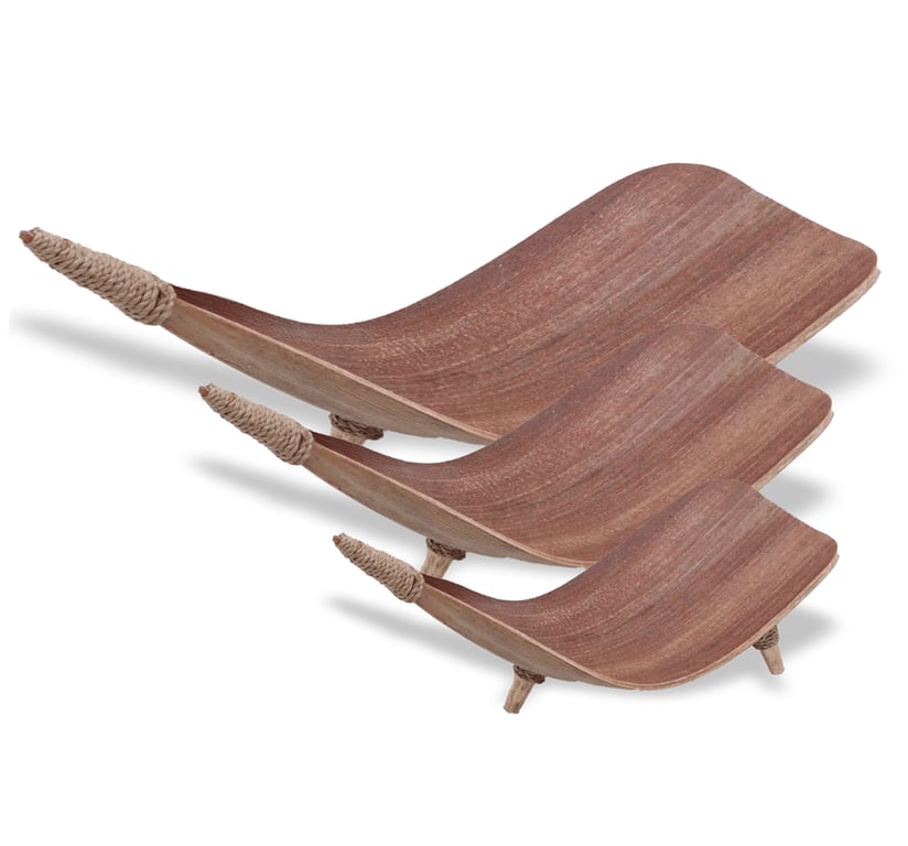 Natural Coconut Leaf Bowl Set - Eco-friendly & Durable