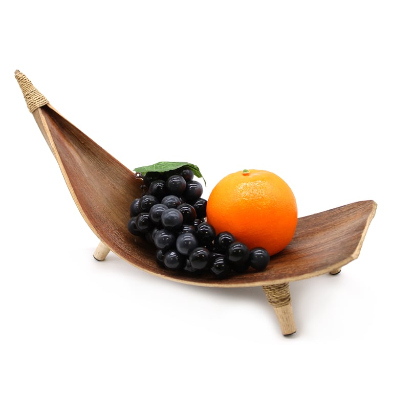 Natural Coconut Leaf Bowl Set - Eco-friendly & Durable