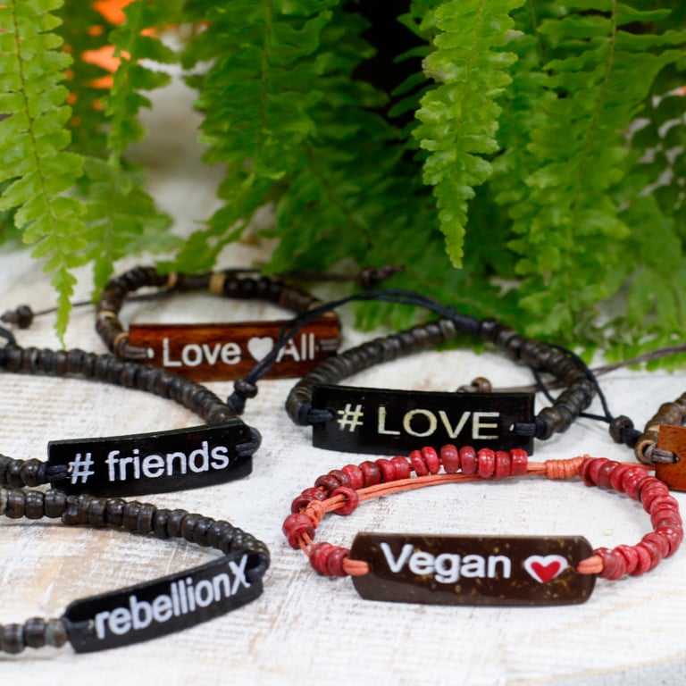 Coco Slogan Friendship Jewelry - Personalized Trendy Friends Bracelet
