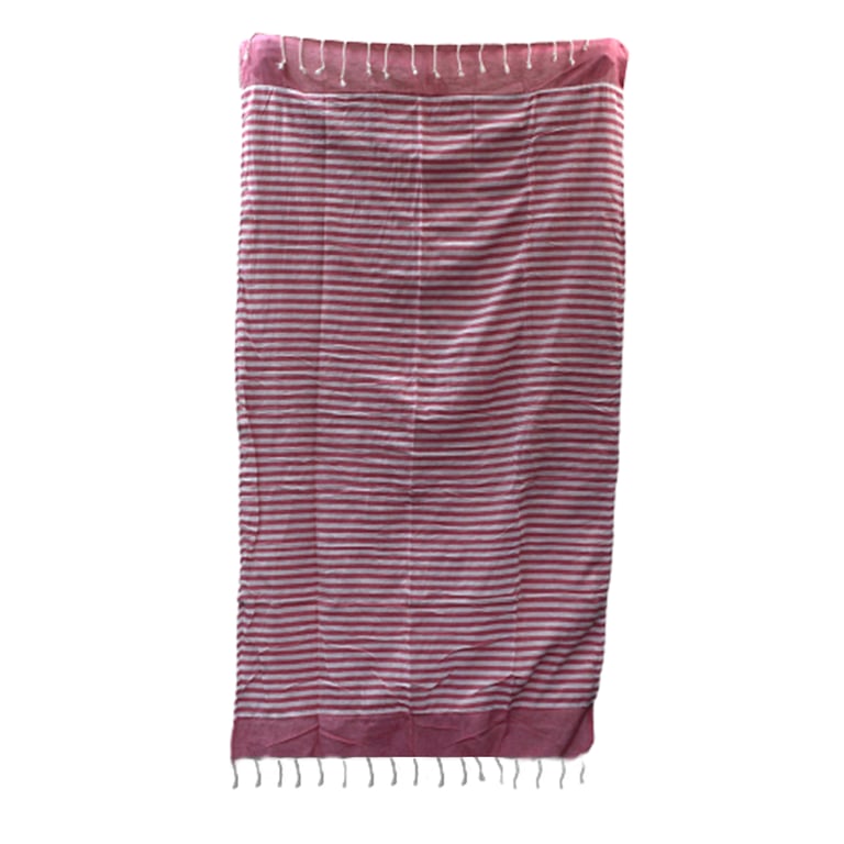 Cotton Pario Throw - Hot Pink Home Decor 100x180 cm Soft Blanket