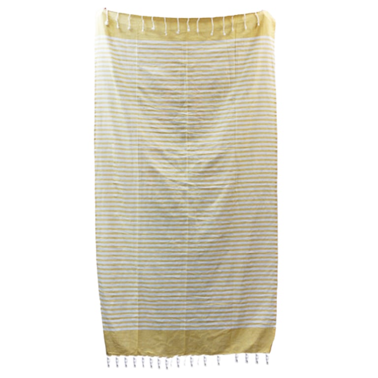 Cotton Pario Throw - 100x180 cm Sunny Yellow Home Decor Cotton Throw