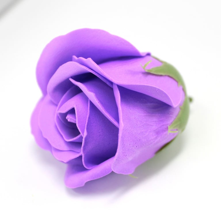 Handmade Craft Soap Flowers - Med Rose & Lavender Blend