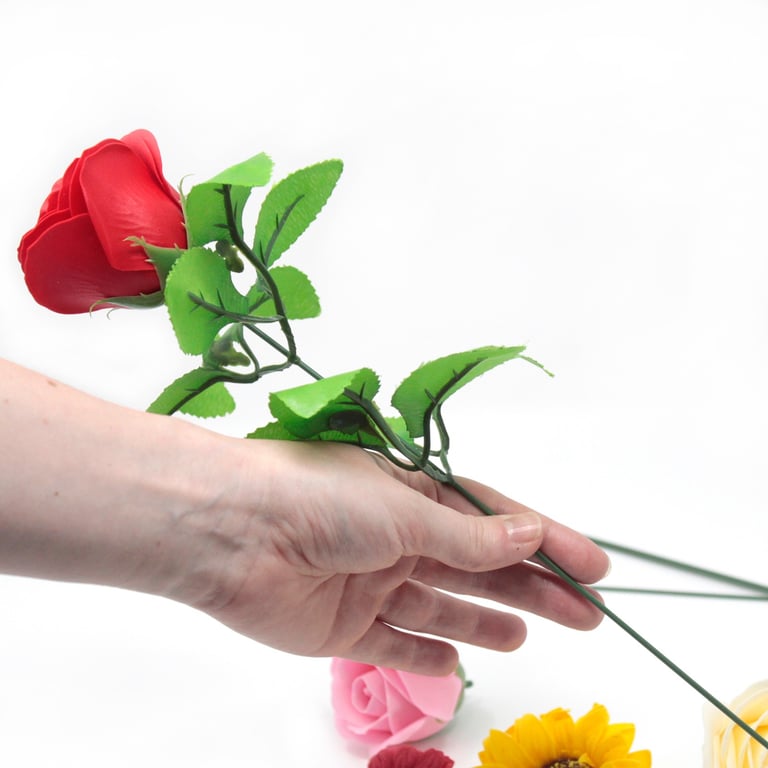 625 Piece Craft Flower Stems Set (2.5kg) - High Quality for DIY Projects