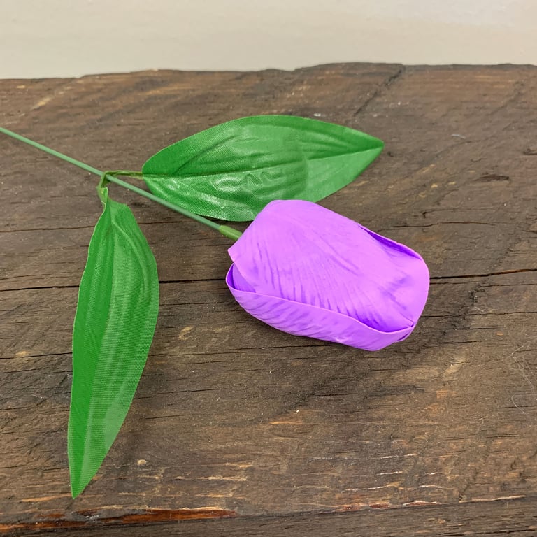 Handmade Lavender Soap Flower Craft Soap Med Tulip Decoration Gift