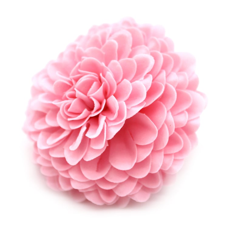 Handcrafted Small Chrysanthemum Soap Flower - Light Pink, Perfect Gift or Decoration