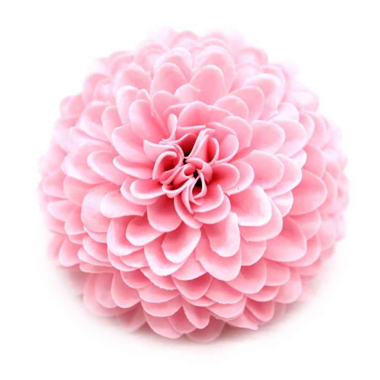 Handcrafted Small Chrysanthemum Soap Flower - Light Pink, Perfect Gift or Decoration