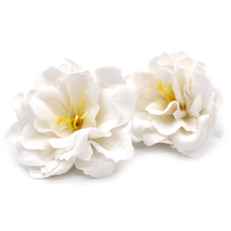 Handmade Small White Peony Craft Soap Flower Gift
